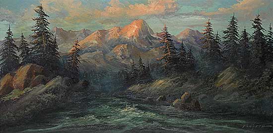 #136 ~ Forseth - Untitled - Sunset Rapids