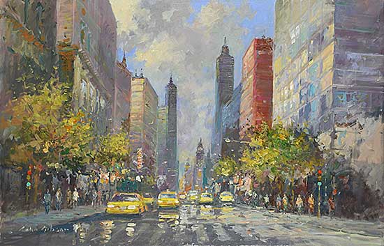 #143 ~ Gibson - New York Taxis
