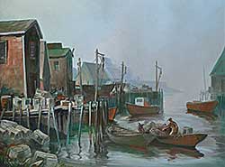 #103 ~ de Garthe - Untitled - Misty Harbour