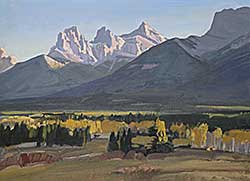 #126 ~ Ewart - Three Sisters, Evening Light