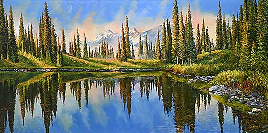#211 ~ Kiss - Misty Reflection