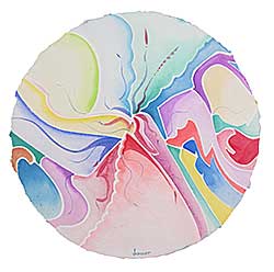 #188 ~ Janvier - Untitled - Swirling Circle