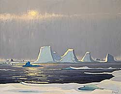 #221 ~ Law - Lifting Fog, Baffin Bay