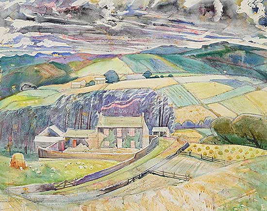 #262 ~ McCarthy - Untitled - Farm in the Hills