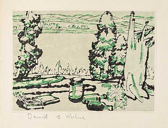 #272 ~ Milne - Painting Place [State IV]
