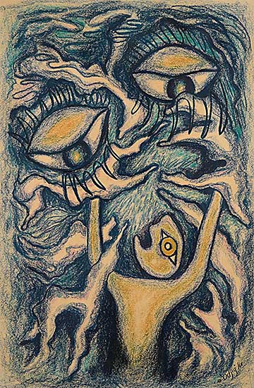 #289 ~ Odjig - Untitled - Eyes