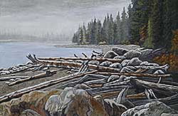 #260 ~ Mansell - Sticks and Stones, A Coastal Landscape
