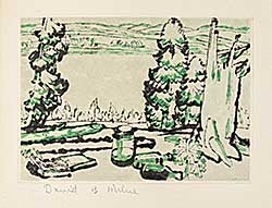 #272 ~ Milne - Painting Place [State IV]
