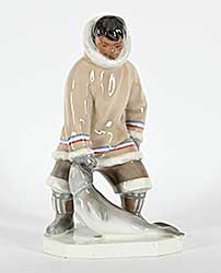 #275 ~ Mol - Untitled - Hunter with Seal