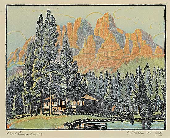 #333 ~ Shelton - Mount Eisenhower  #130/200