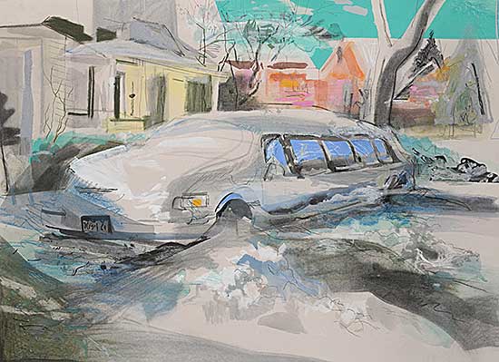 #343 ~ Sluggett - Snow Over Limousine