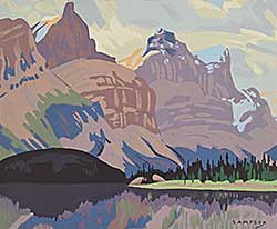 #320 ~ Sampson - Untitled - Maligne Lake
