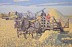 #330 ~ Sellin - Threshing Scene