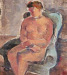 #345 ~ Smith - Untitled - Seated Nude [No. 1937]
