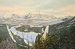 #385 ~ Williams - Untitled - Mountain Panorama